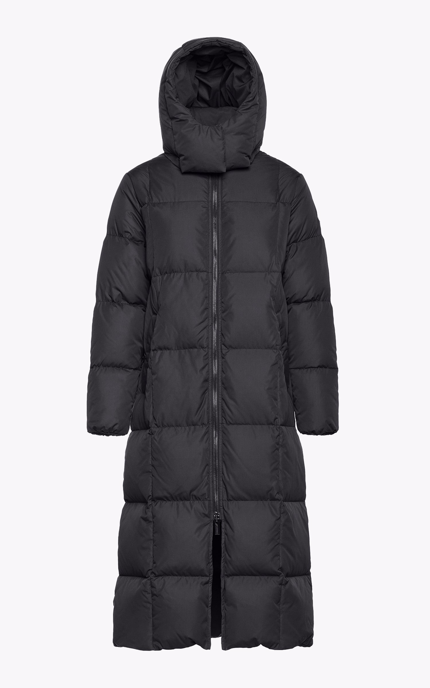 A "HAILEY 2" Noir Pyrenex 7/8 Doudoune Femme details photo
