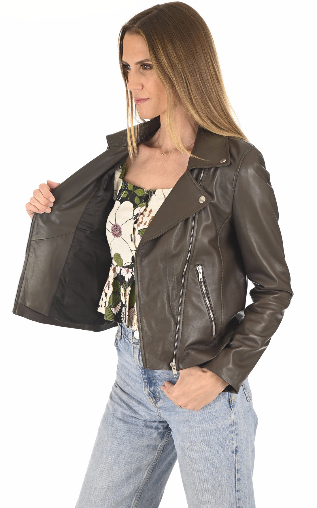 A "STYLE 24" Marron Serge Pariente Perfecto Femme opened photo
