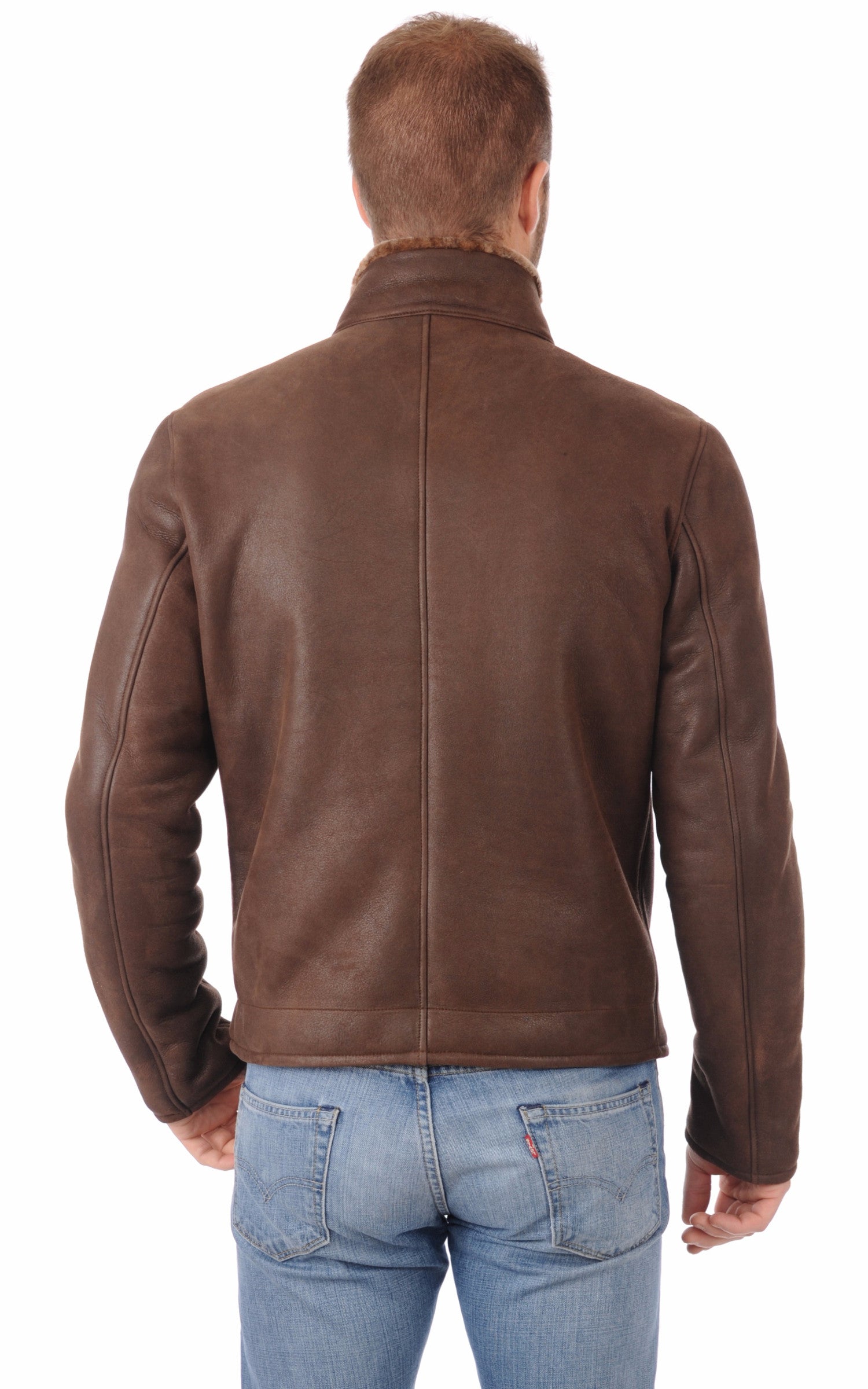 A "TRENDY" Fauve La Canadienne Blouson Homme back photo