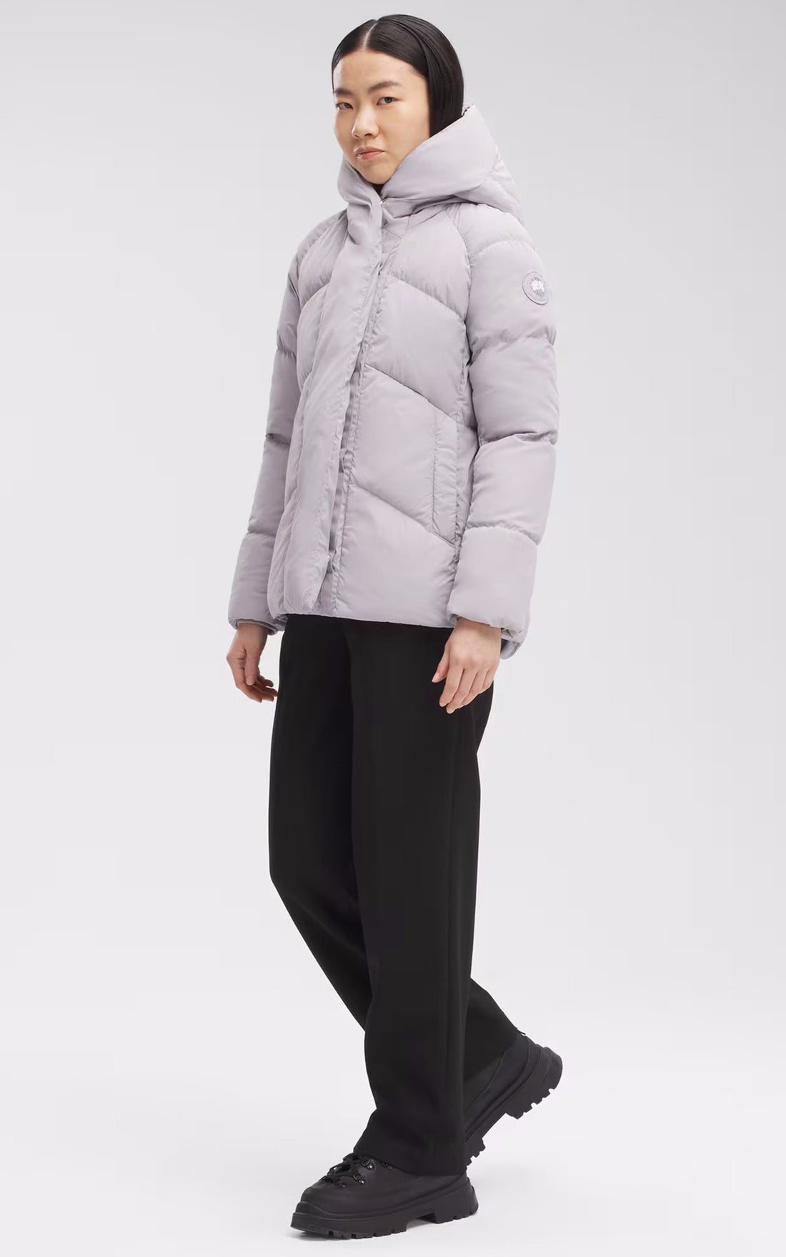 A "MARLOW JACKET 3904W" Gris Canada Goose Ves Doudoune Femme opened photo