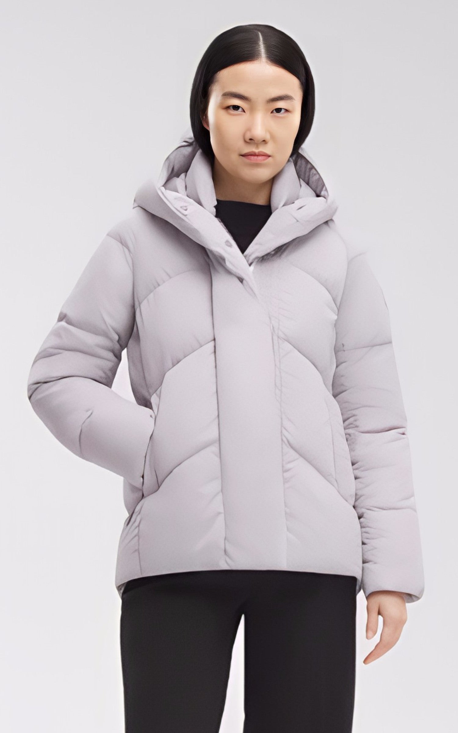 A "MARLOW JACKET 3904W" Gris Canada Goose Ves Doudoune Femme opened photo