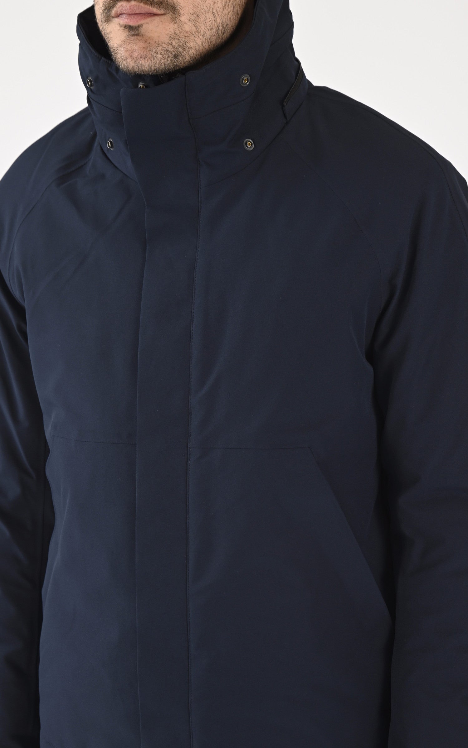 A "WERYK QM482" Marine Krakatau 3/4 Parka Homme details photo