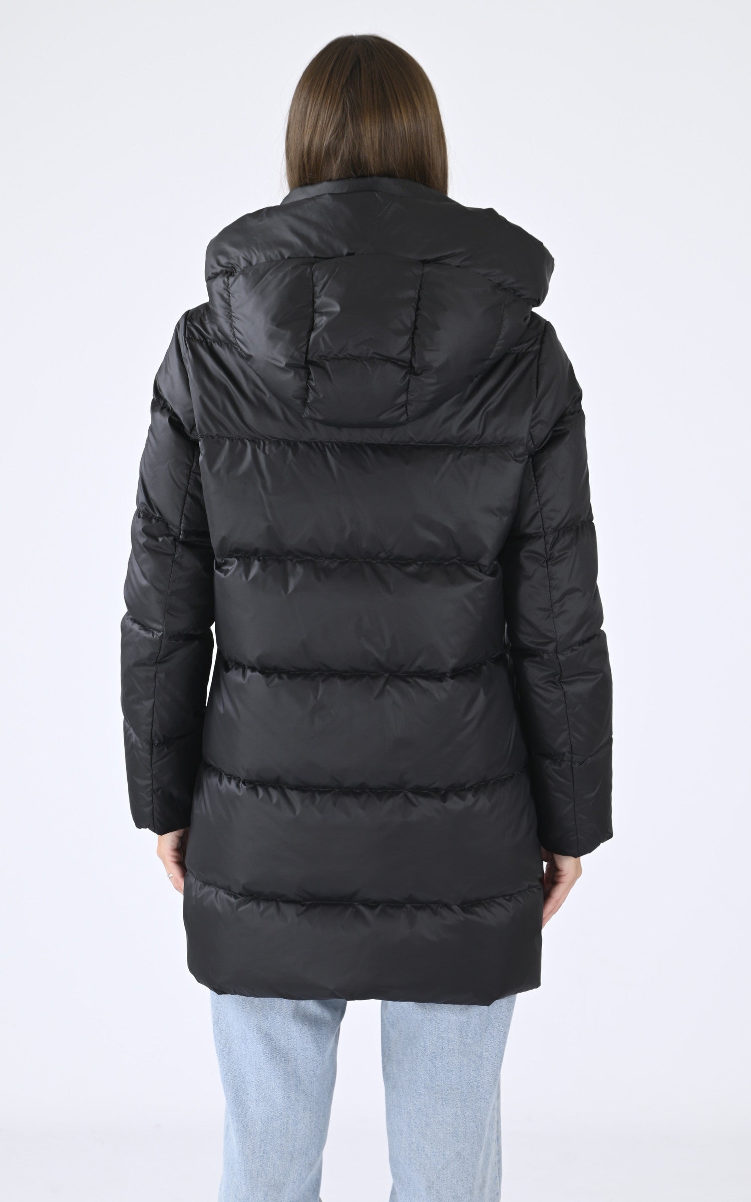 A "SAMANTHA 22861-3620" Noir Rock and Blue Ves Doudoune Femme back photo 4