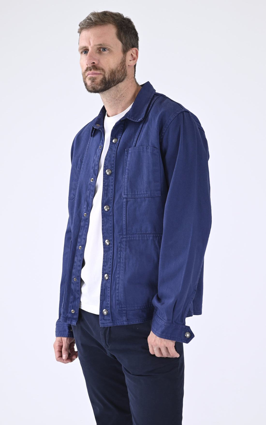A "HOGDEN 102965" Bleu Daytona 73 Veste Homme opened photo
