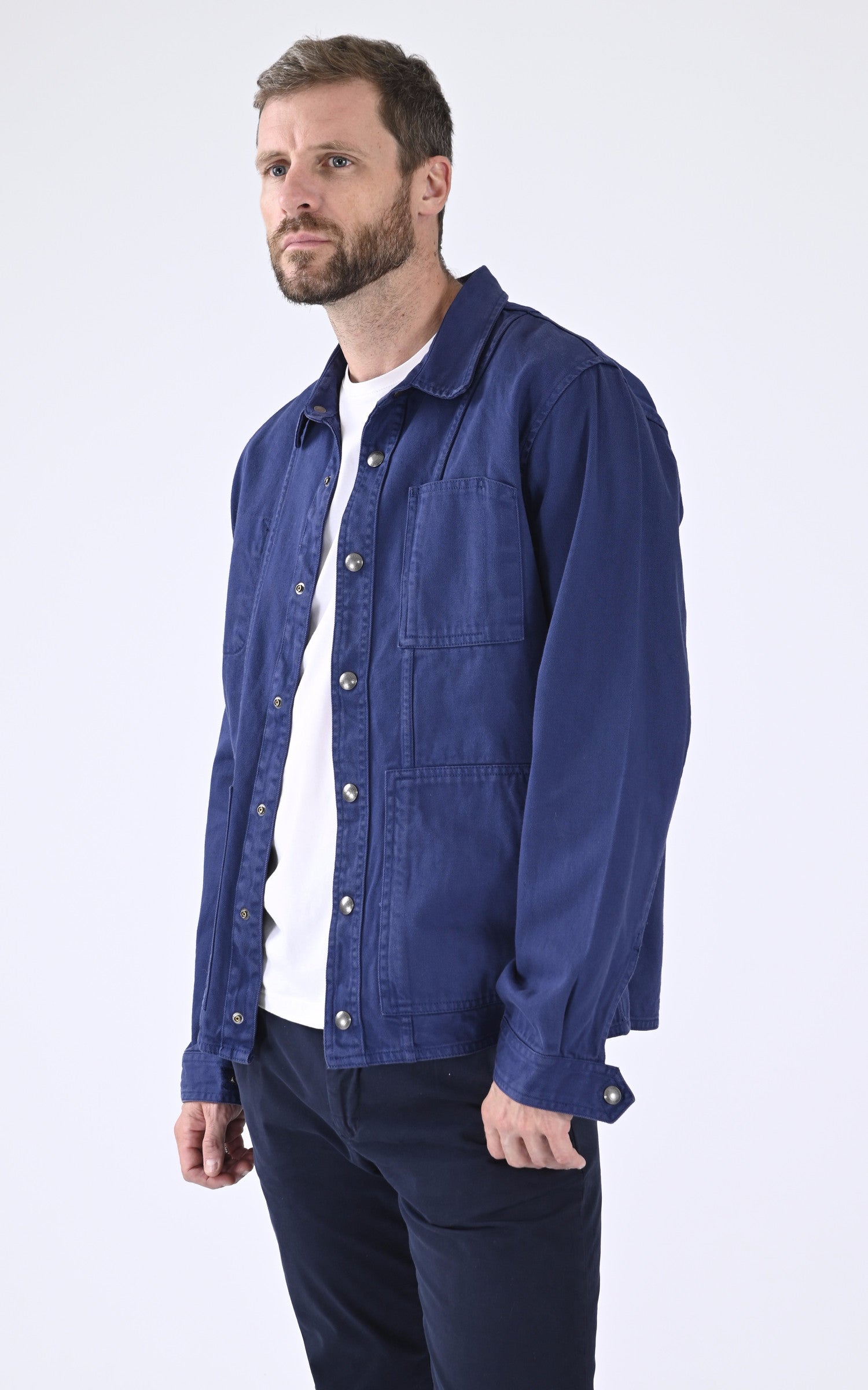 A "HOGDEN 102965" Bleu Daytona 73 Veste Homme opened photo