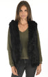 A "2120V-RB/60" Noir La Canadienne Gilet Femme opened photo