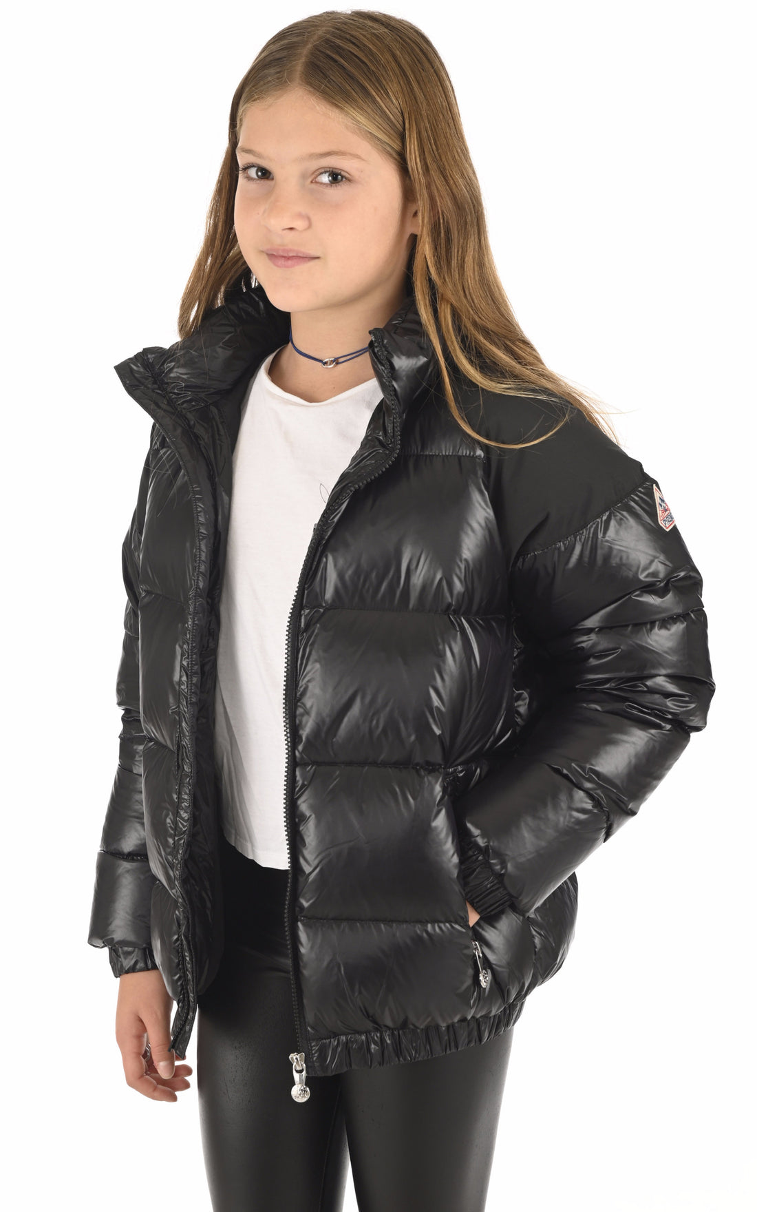 A "VINTAGE MYTHIC 3" Noir Pyrenex Ves Doudoune Enfant closed photo