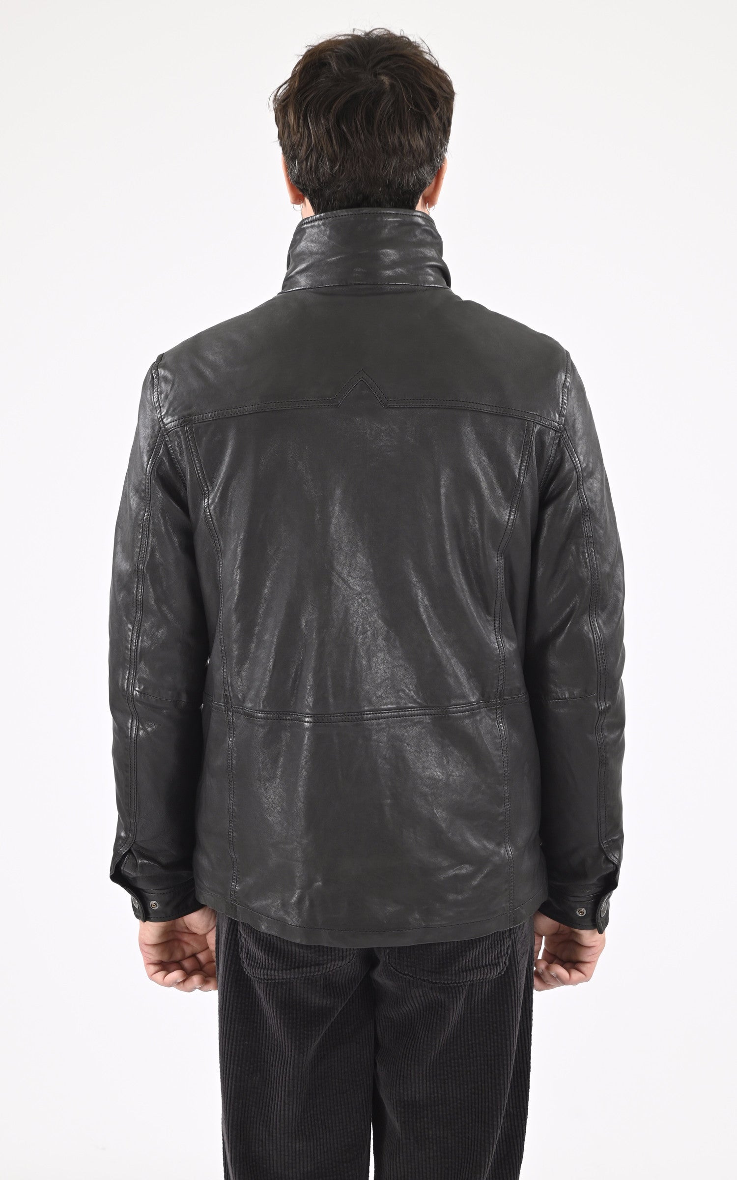 A "CERRO 102874" Noir Daytona 73 Veste Homme back photo