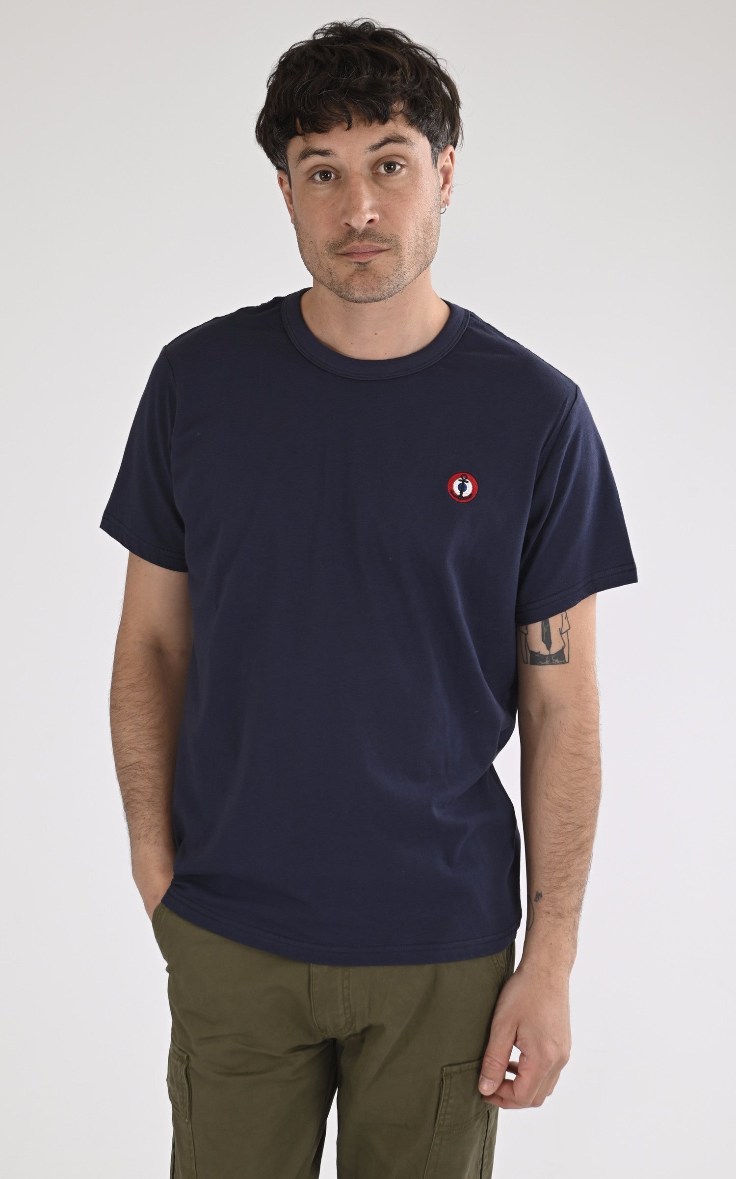 T-shirt Strong logos Marine Nationale bleu marine - T-shirt / Débardeur T-shirt Strong logos Marine Nationale bleu marine - T-shirt / Débardeur