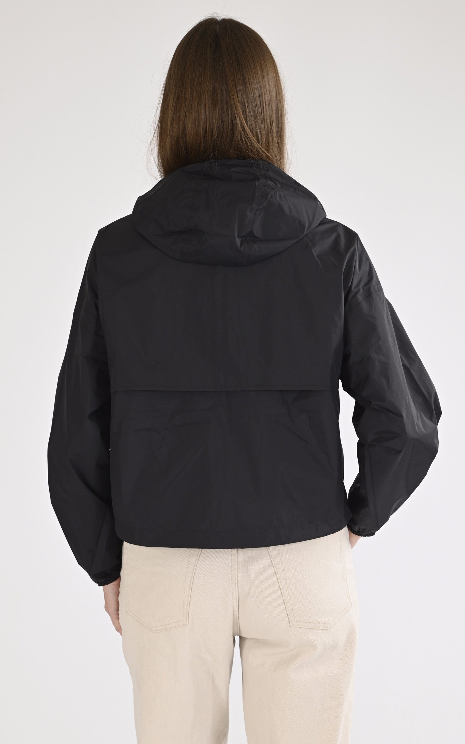 A "LAURETTE REVERS K81333W" Noir K-Way Blouson Femme back photo