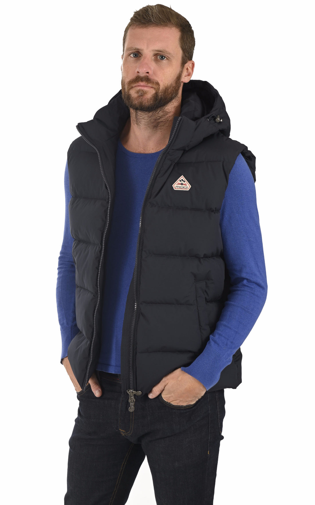 A "SPOUTNIC VEST RIPSTOP" Amiral Pyrenex gil_doudoune Homme opened photo