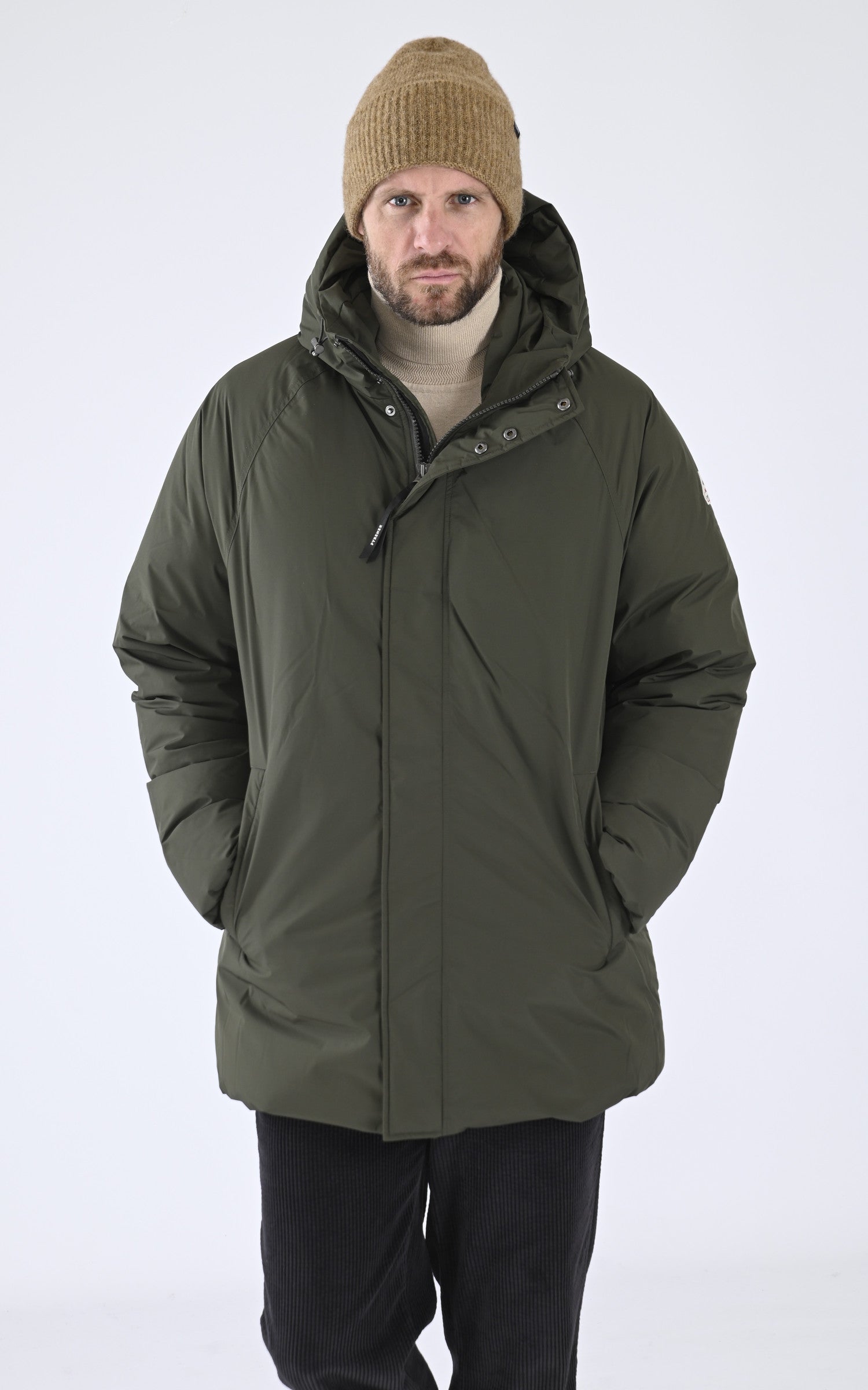 A "SPARK 2" Kaki Pyrenex Ves Doudoune Homme closed photo 2