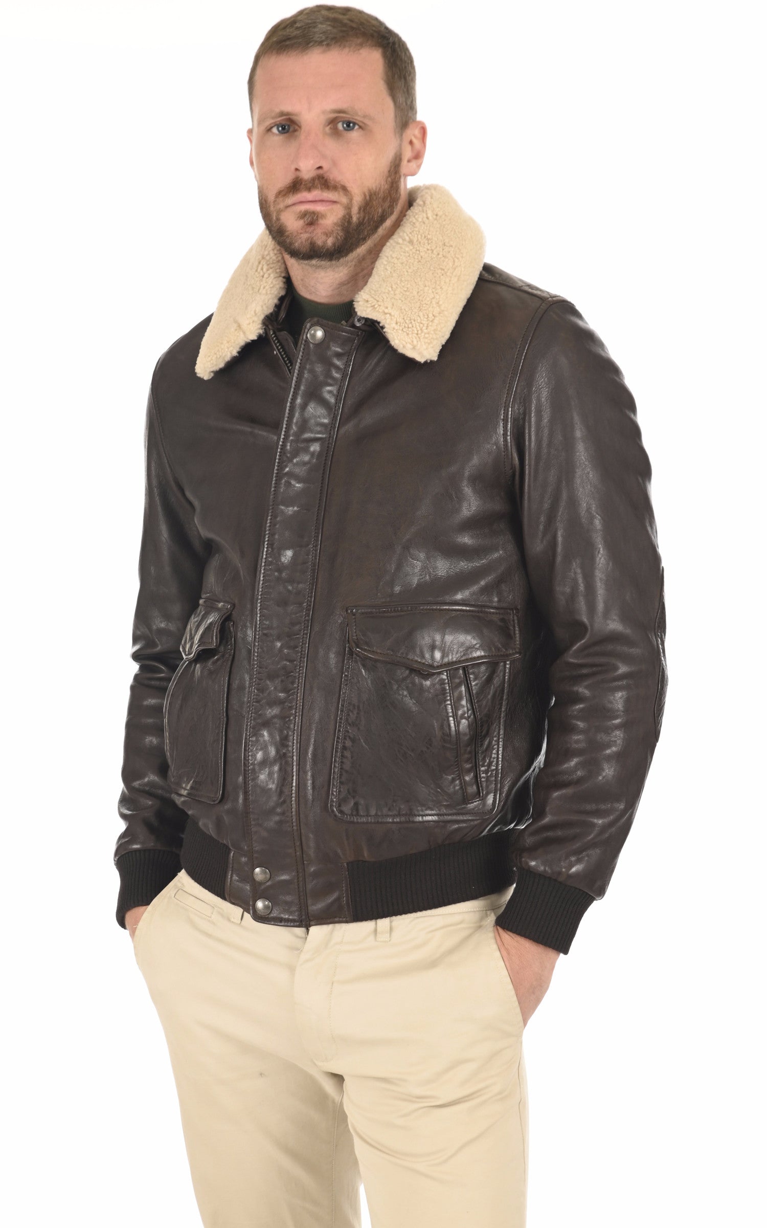 A "CORSAIR 101339" Marron Daytona 73 Pilote Homme closed photo