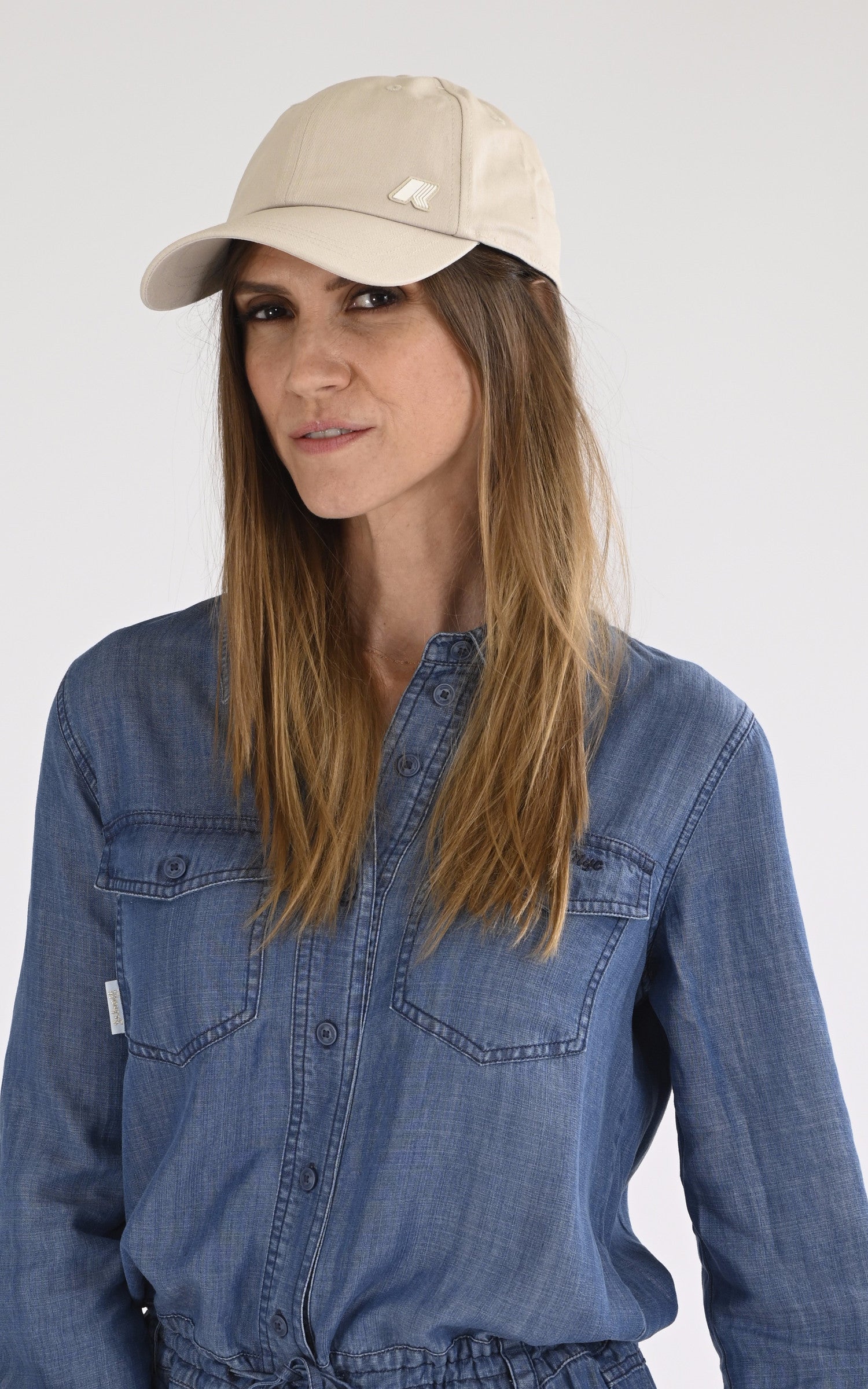 A "ROB K51462W" Beige K-Way Casquette Mixte closed photo 2