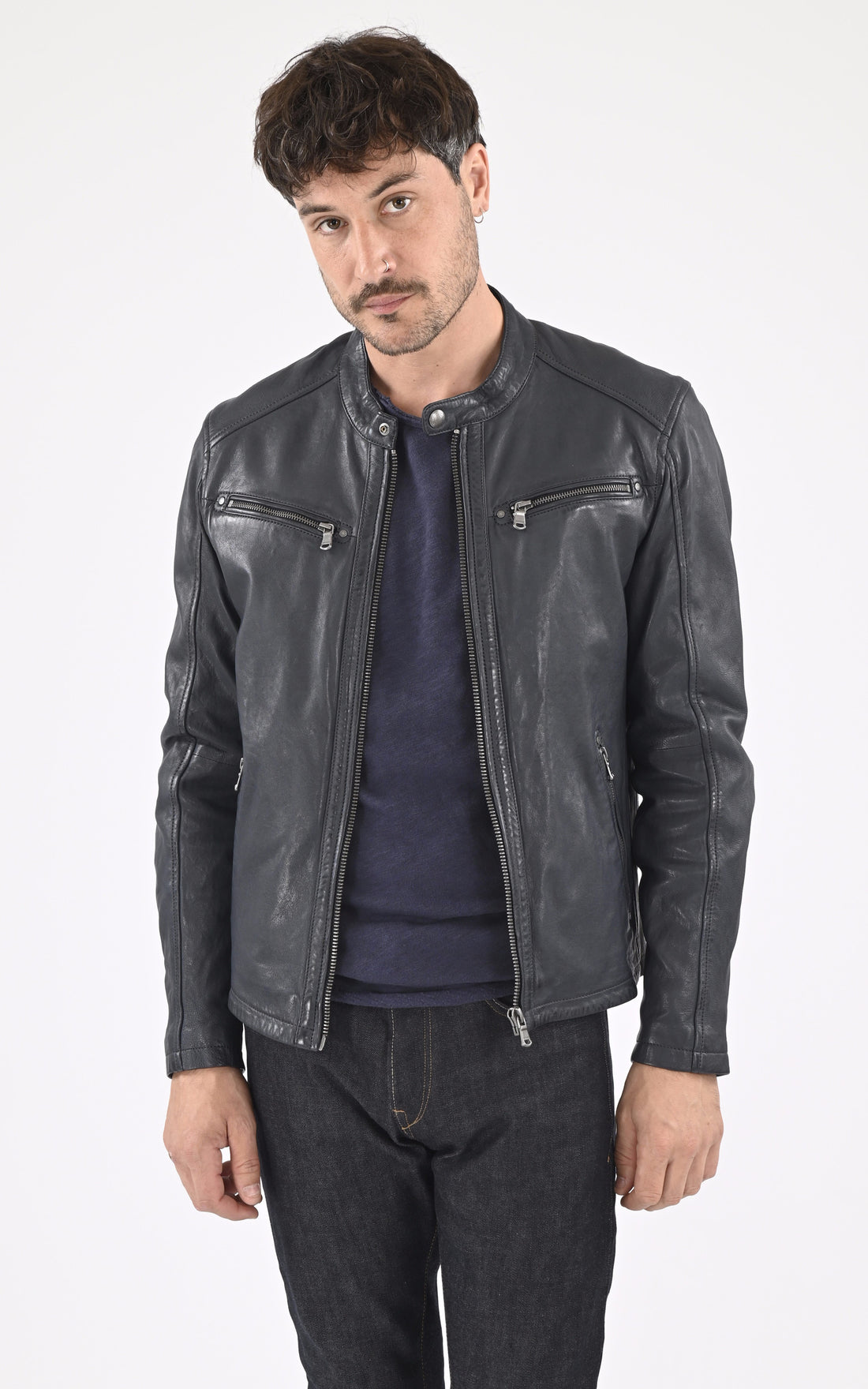 A "GAFINO 101843" Bleu Marine Daytona 73 Blouson Homme opened photo