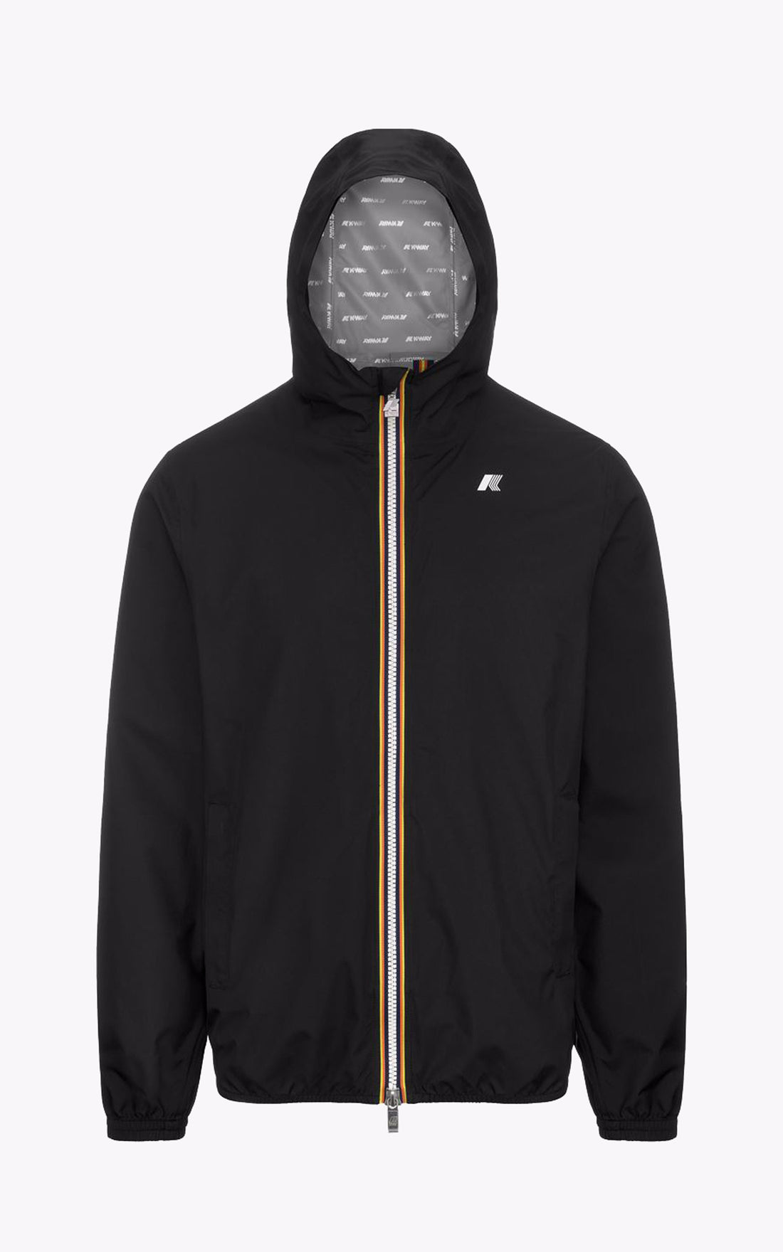 A "JACK ECO STR DOT K5127QW" Noir K-Way Blouson Homme opened photo