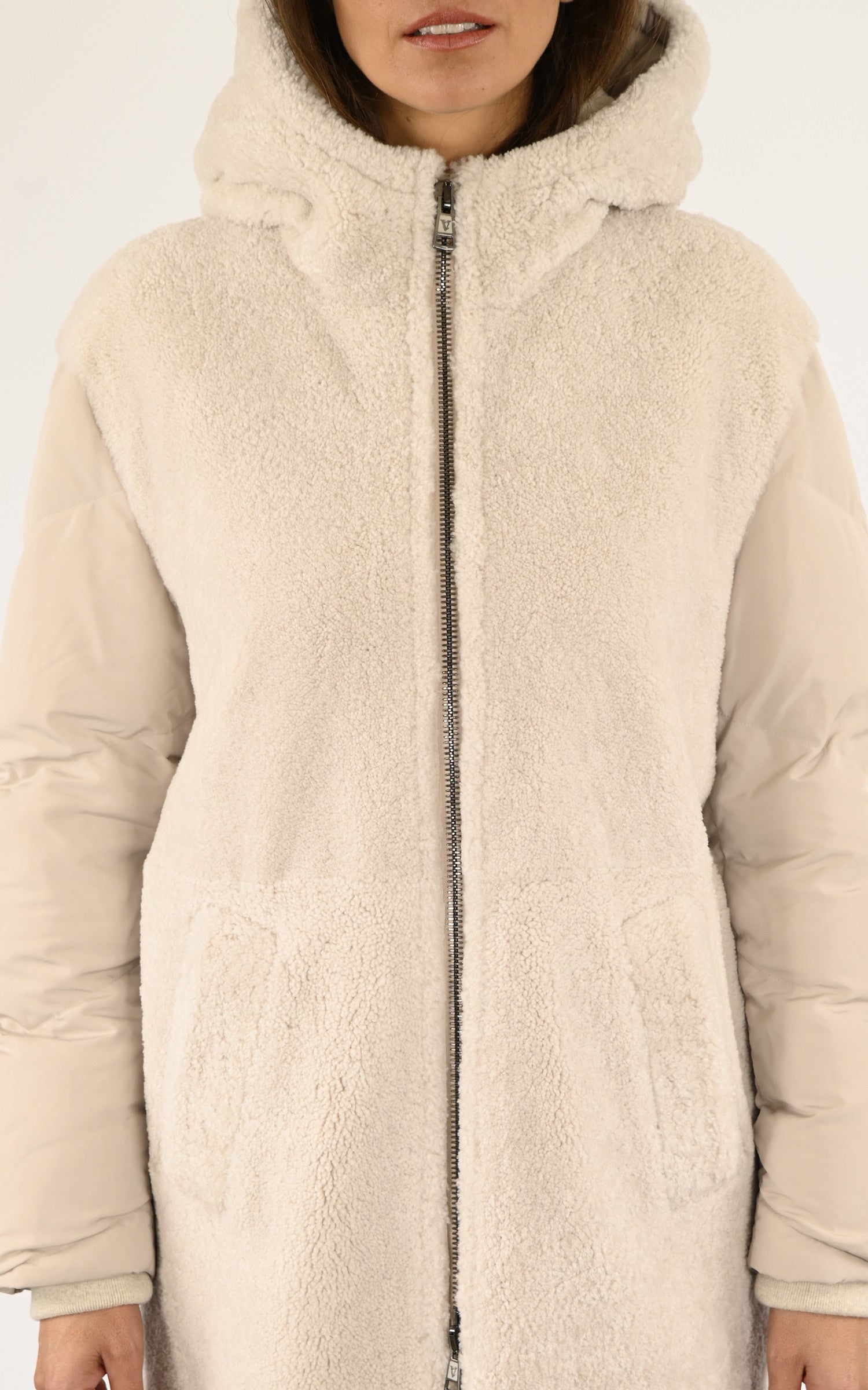 A "33599" Blanc Ventcouvert 7/8 Femme details photo