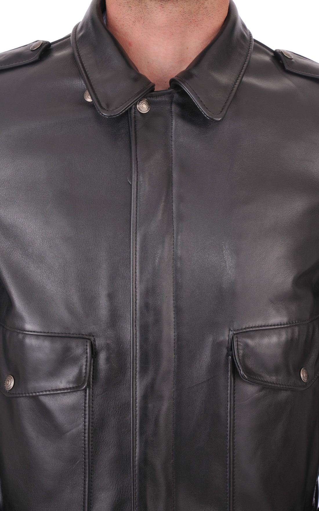 A "184SM" Noir Schott Blouson Homme opened photo