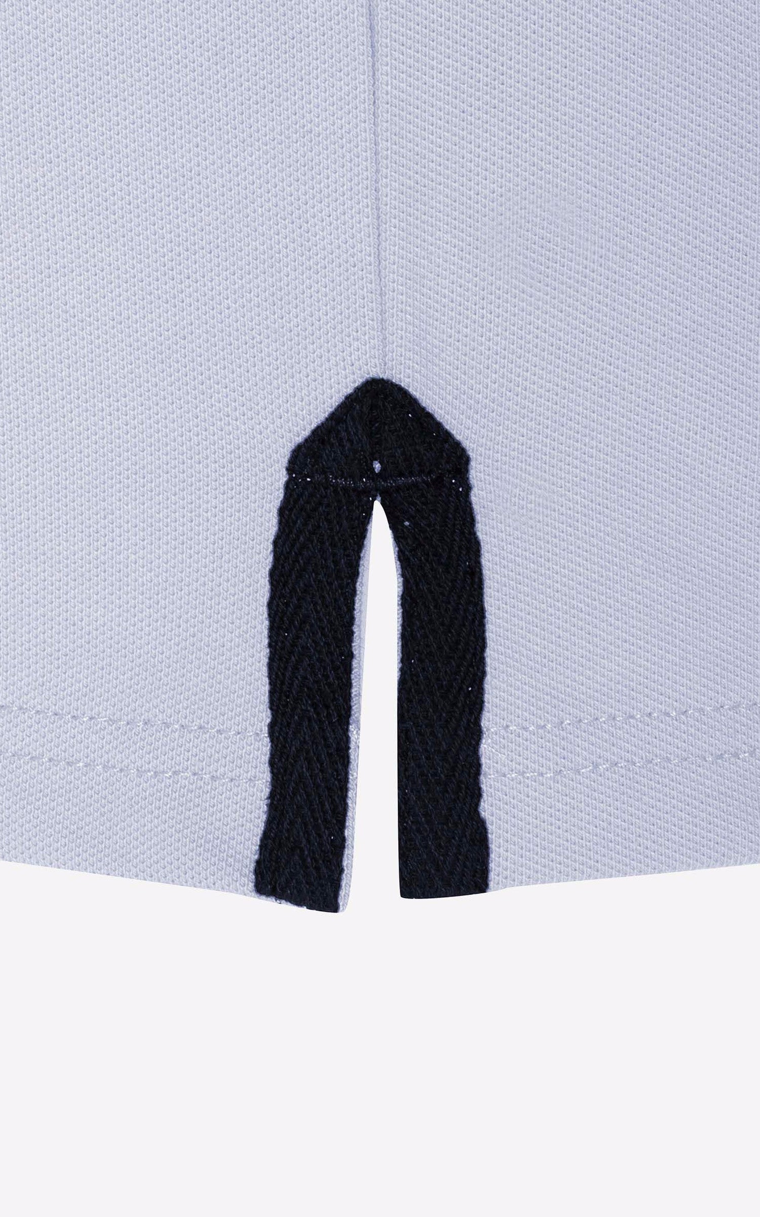 A "PSMILTON" Blanc Schott Polo Homme back photo