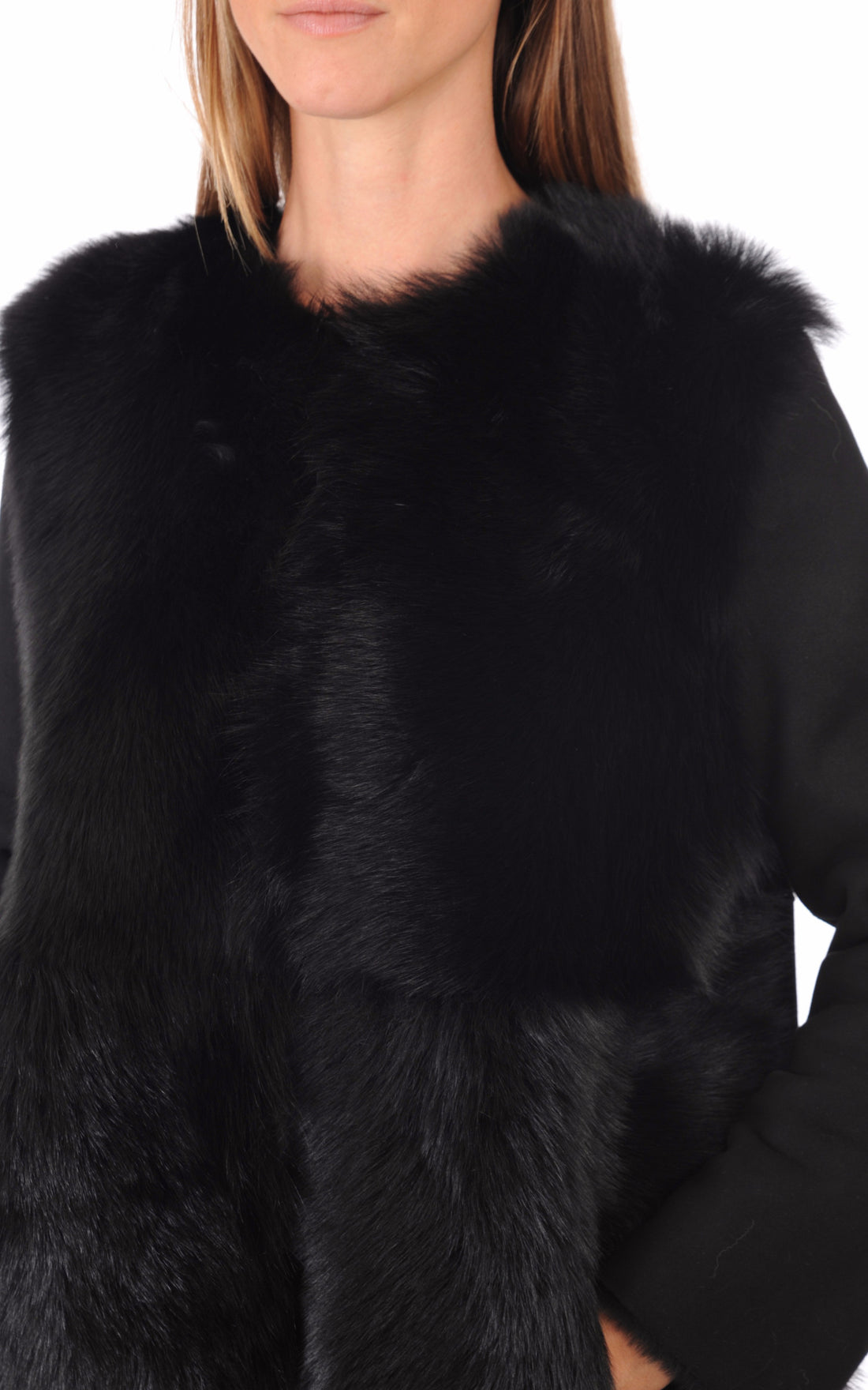 A "LEONIE" Noir JS Vassal Veste Femme opened photo