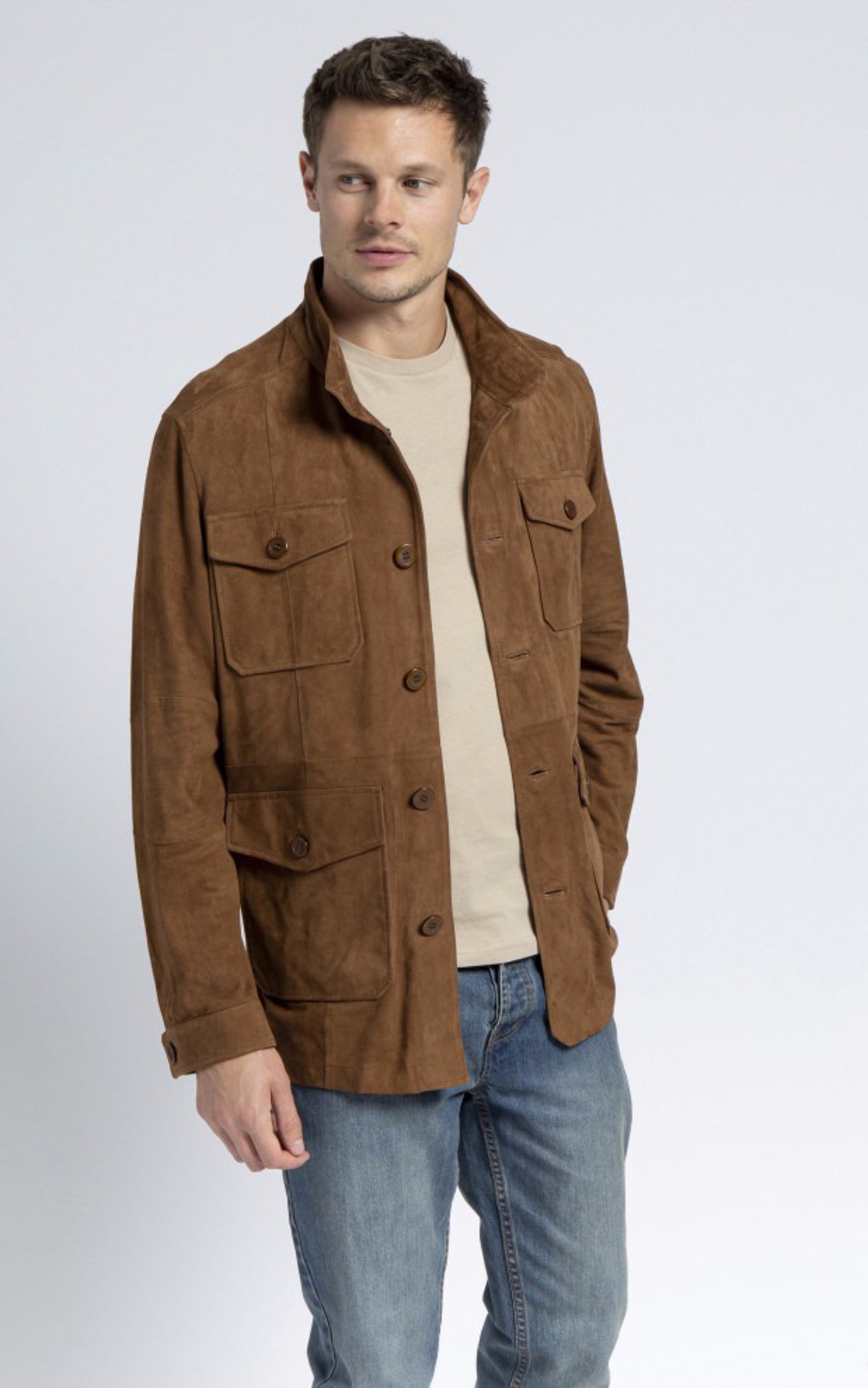 A "FABRICE" Cognac Giorgio & Mario Veste Homme interior photo