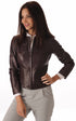 A "SEPHORA FF" Bordeaux La Canadienne Blouson Femme closed photo