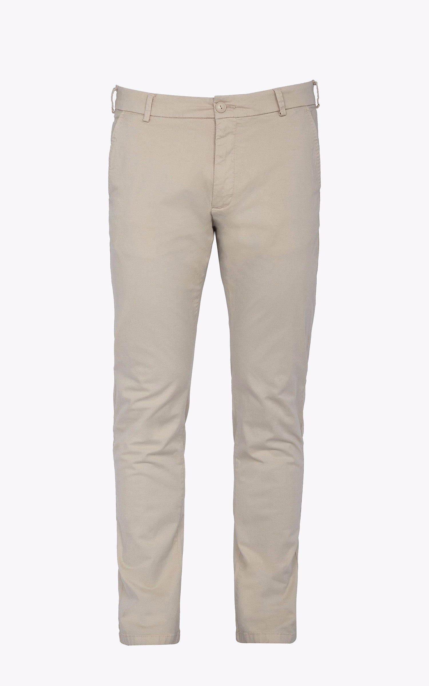 A "TRJO70" Beige Schott Pantalon Homme closed photo