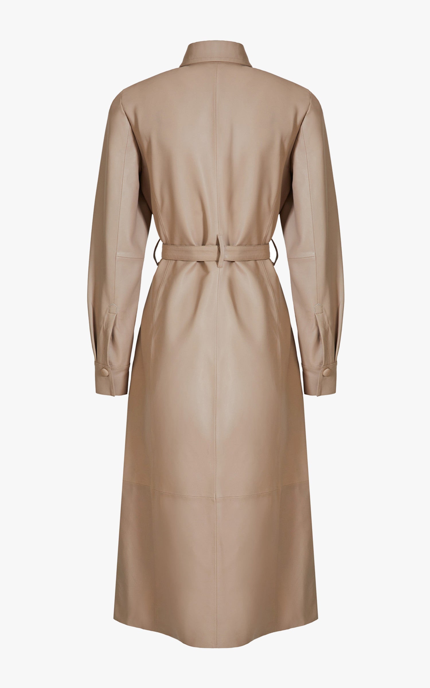 A "PRINCESA" Sable Giorgio & Mario Manteau Femme back photo 4