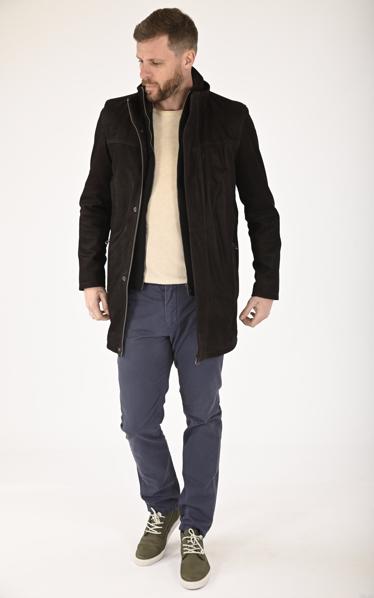 A "MAX" Marron La Canadienne 3/4 Homme bonus photo