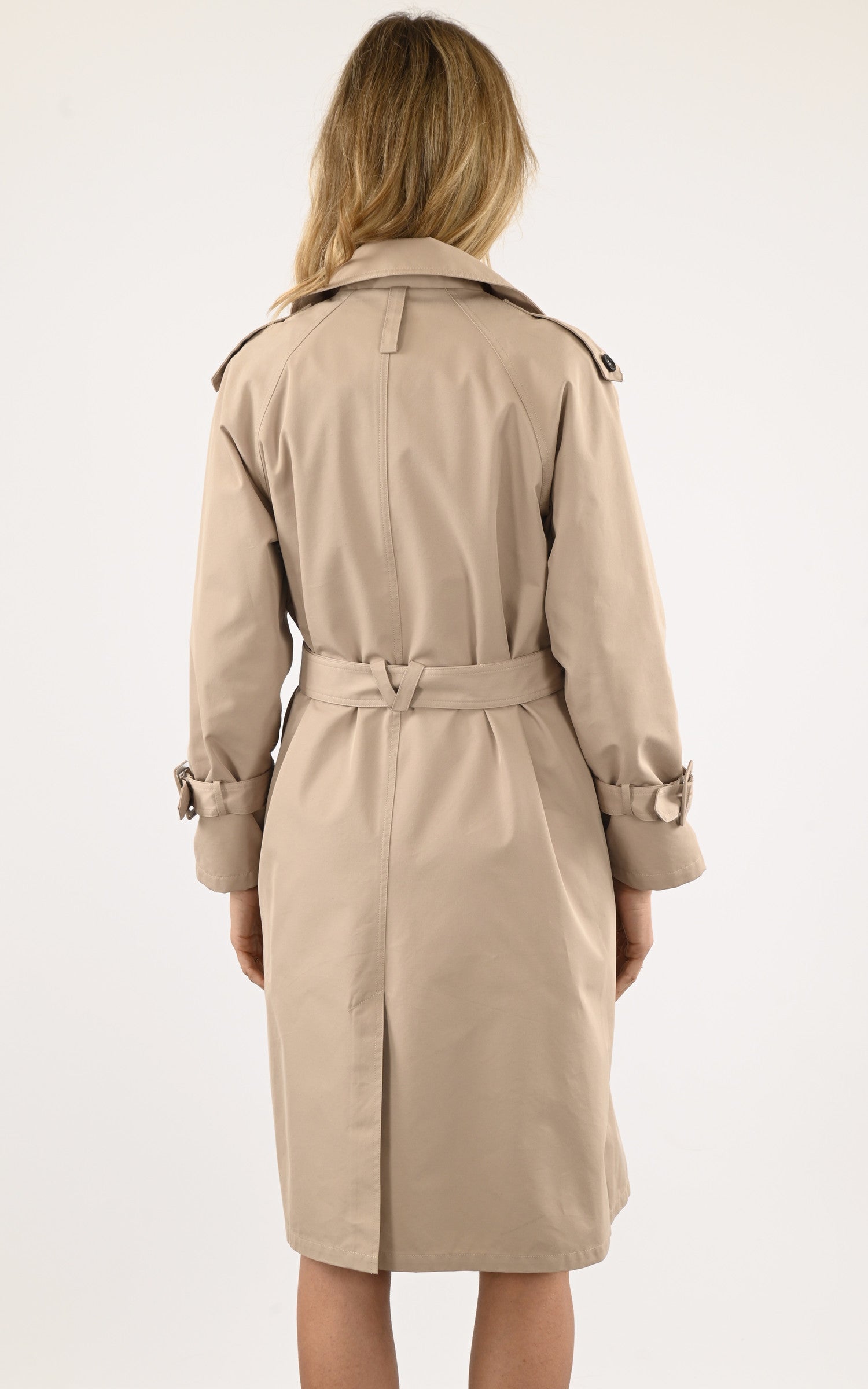 A "MULAN 64733" Mastic Oakwood Trench Femme back photo