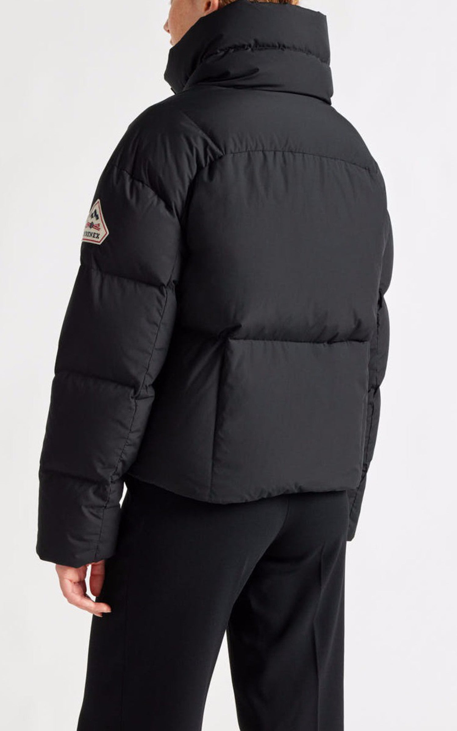 A "HARMONIE CROP" Noir Pyrenex Bl Doudoune Femme interior photo