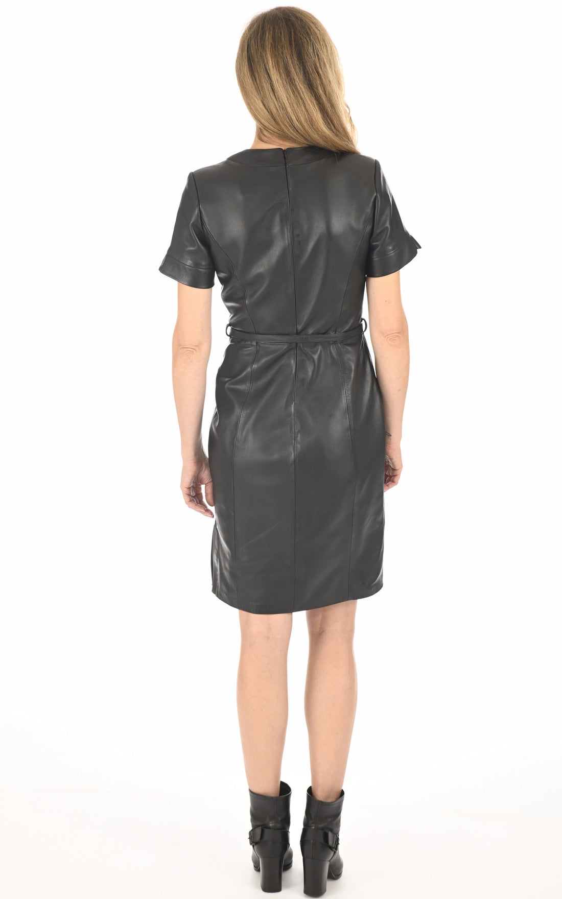 A "ESTELLE" Noir Pellessimo Robe Femme opened photo