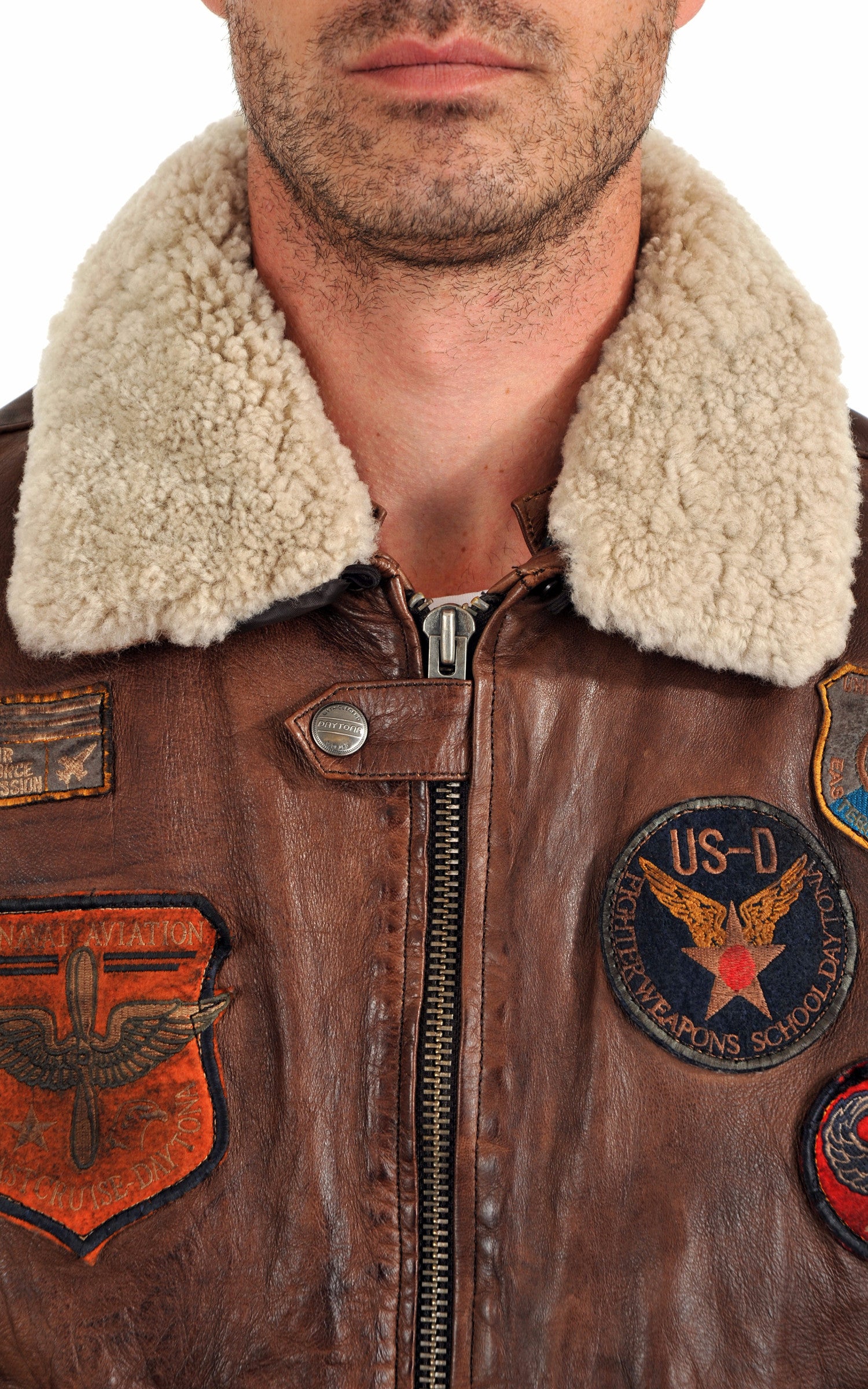 A "MYTHIC 101980" Marron Daytona 73 Pilote Homme details photo