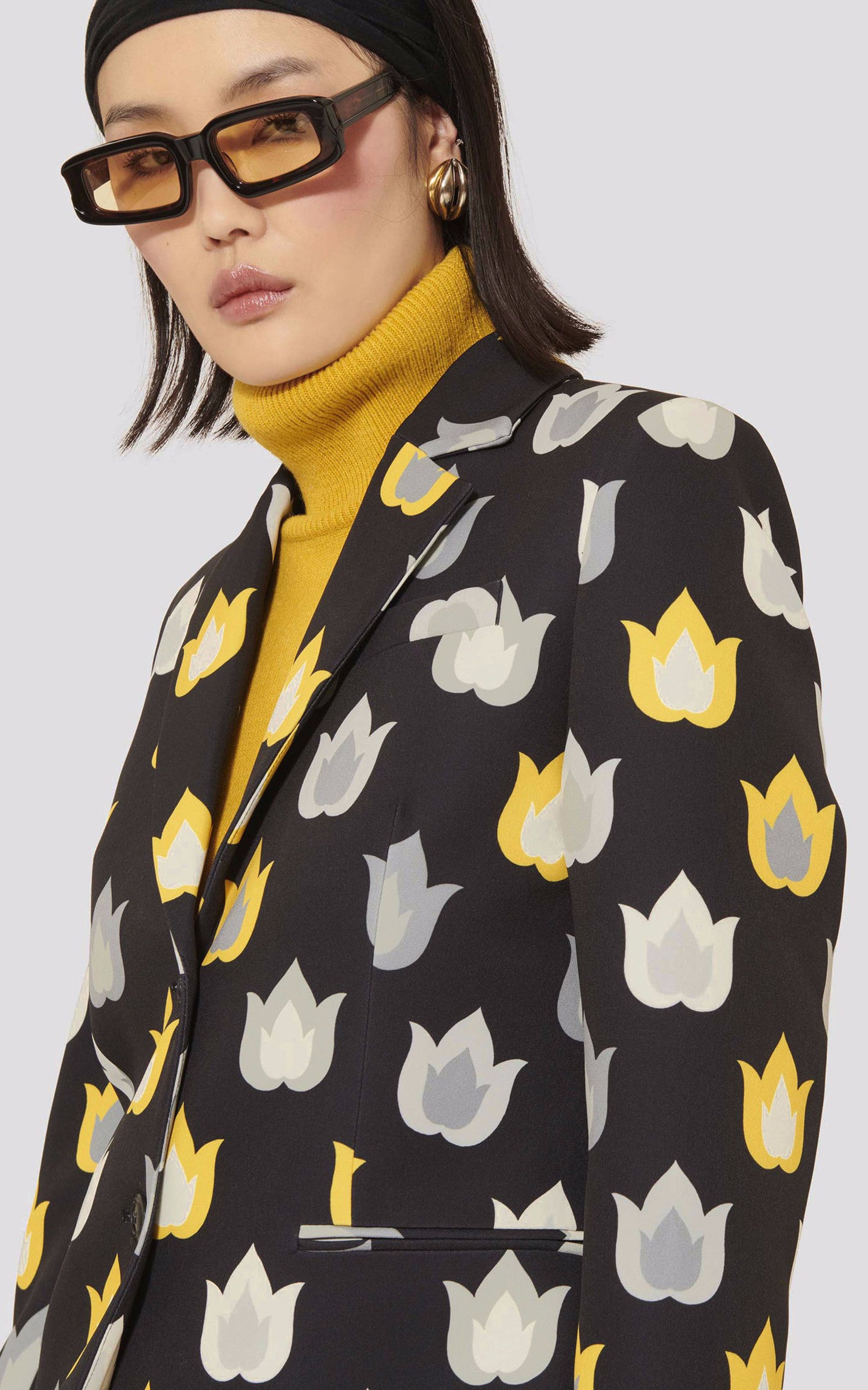 A "VINICIO" Noir Tara Jarmon Veste Femme back photo