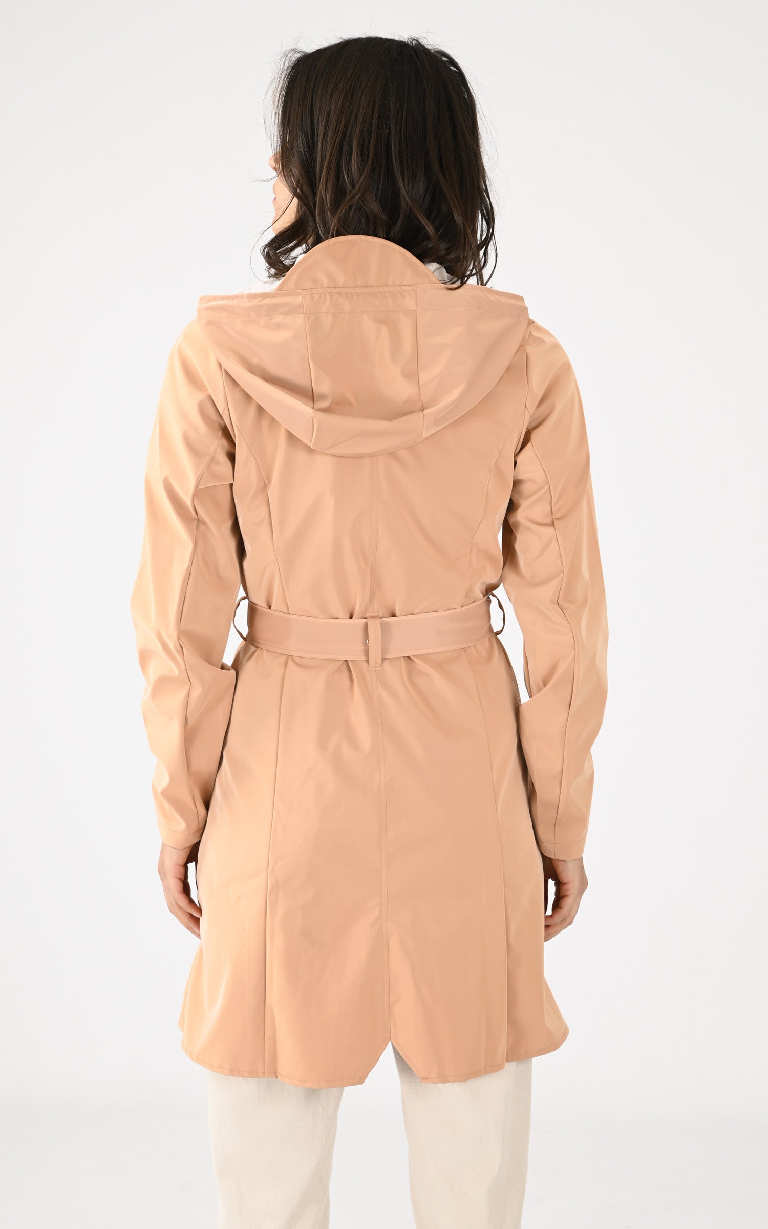 A "18130 CURVE JACKET" Rose Rains 3/4 Femme back photo