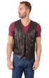 A "GILET" Marron La Canadienne Gilet Homme opened photo