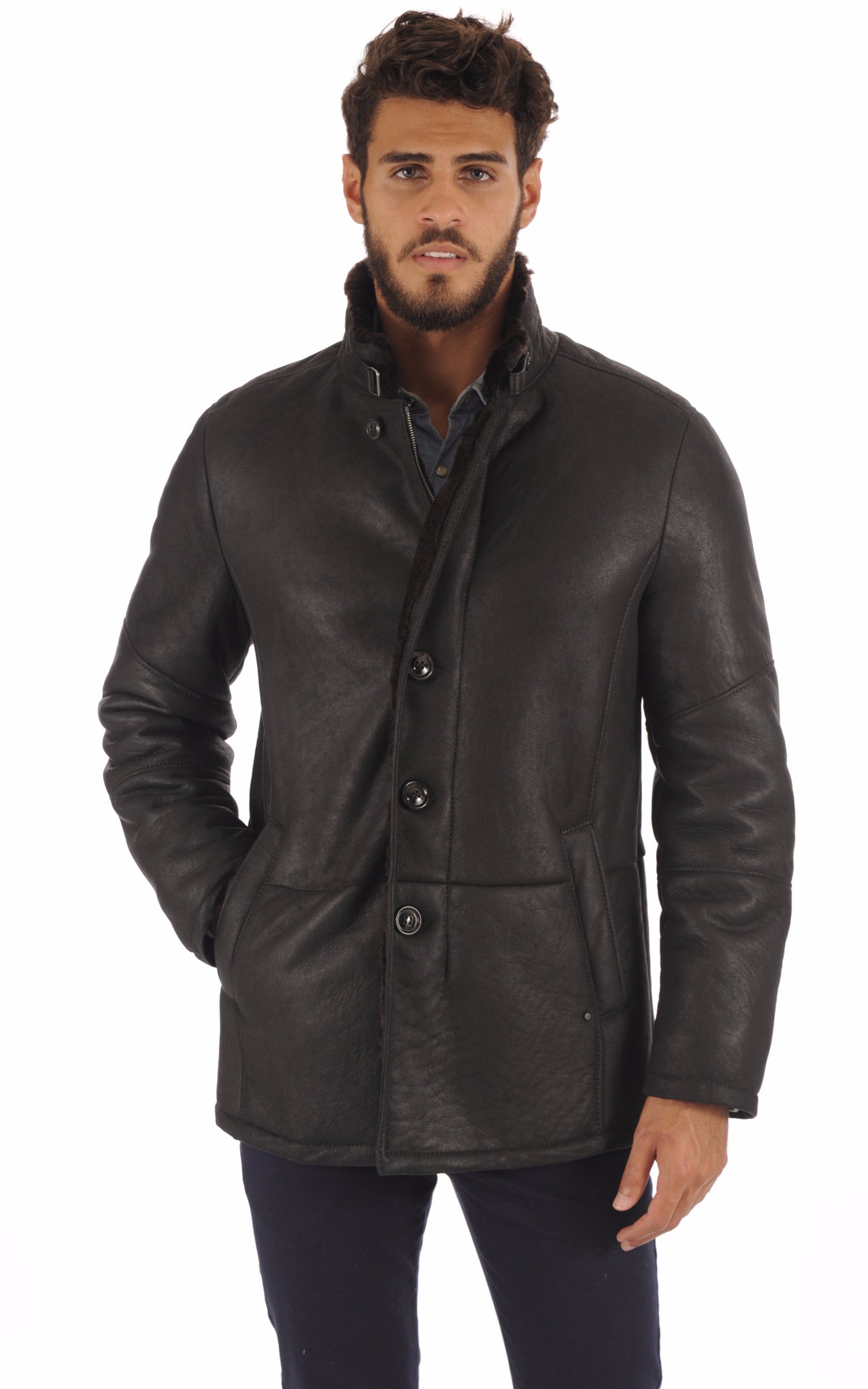 A "ANTHONY" Noir Christ 3/4 Homme closed photo