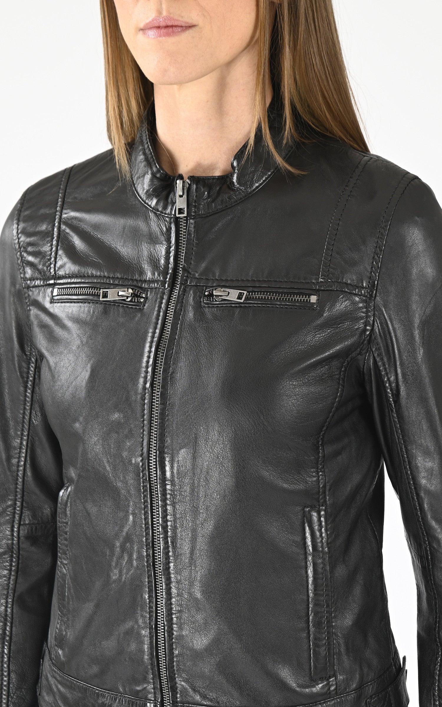 A "RITZ 64952" Noir Oakwood Blouson Femme details photo