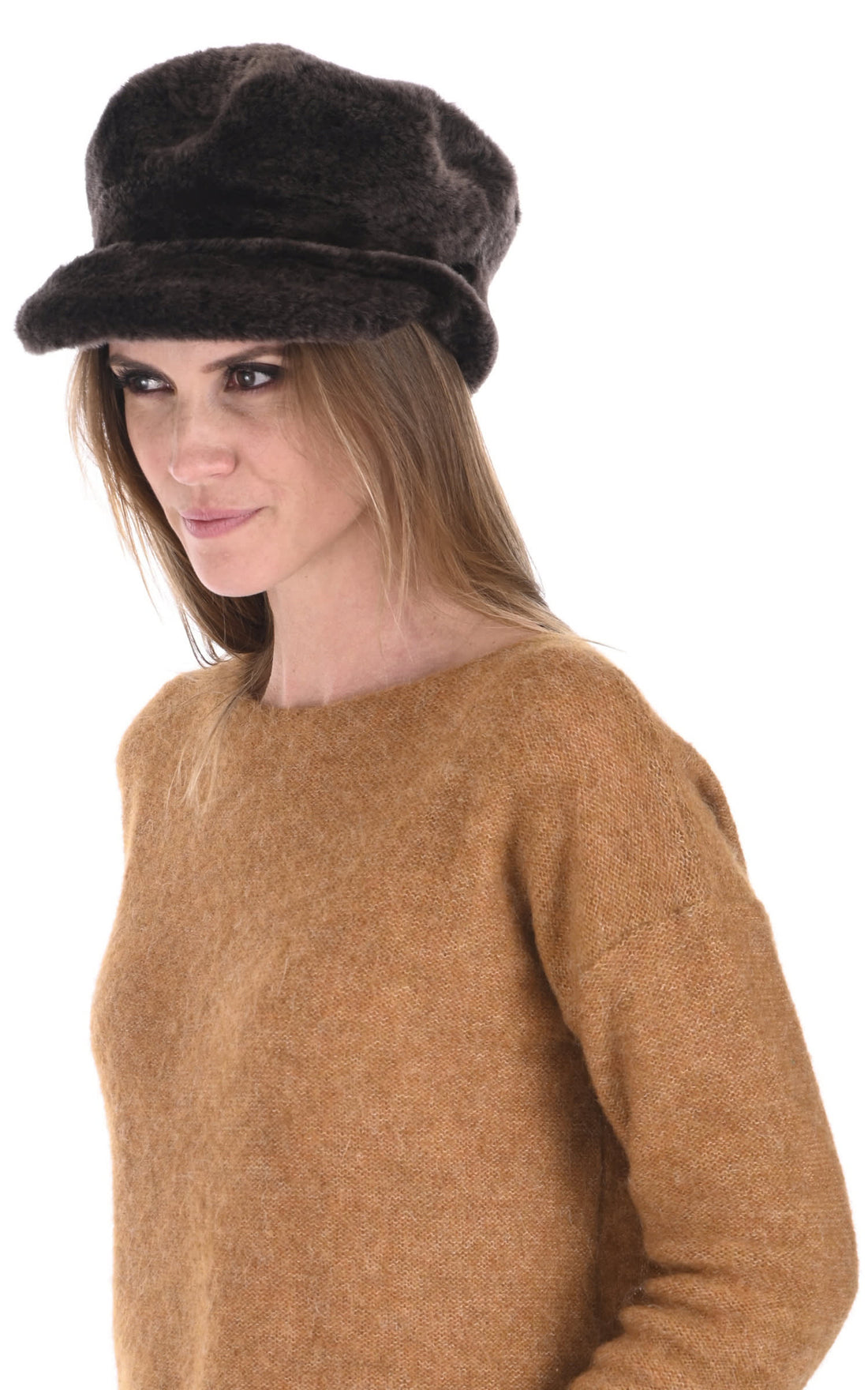 Chapeau Df Accessoire Tsanikidis, modèle 4429 de couleur marron