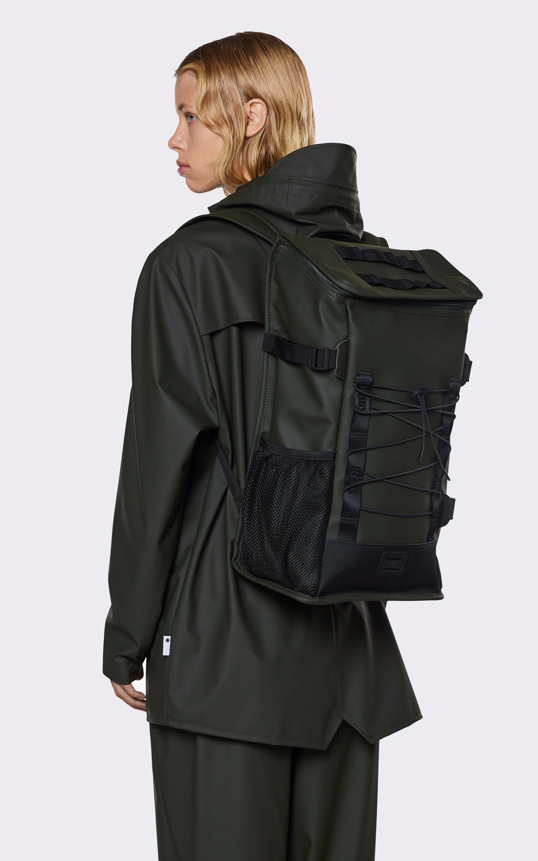 A "14340 TRAIL MOUNTAINEER" Vert Rains Sac Mixte back photo