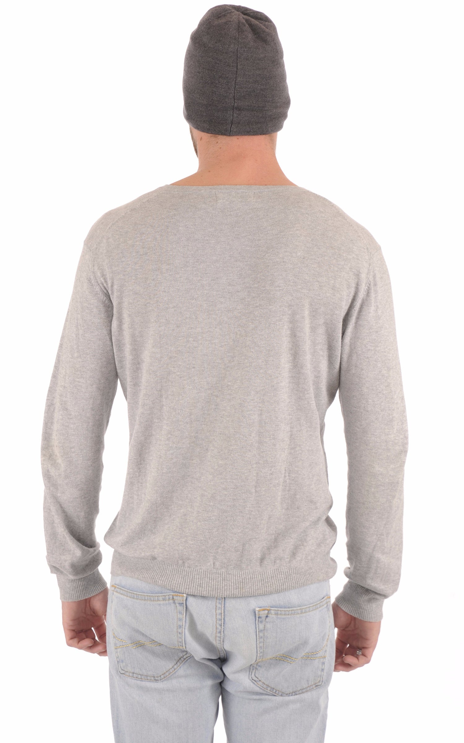 A "STANDARD TOQUE 5116M" Iron Grey Canada Goose Bonnet Homme details photo