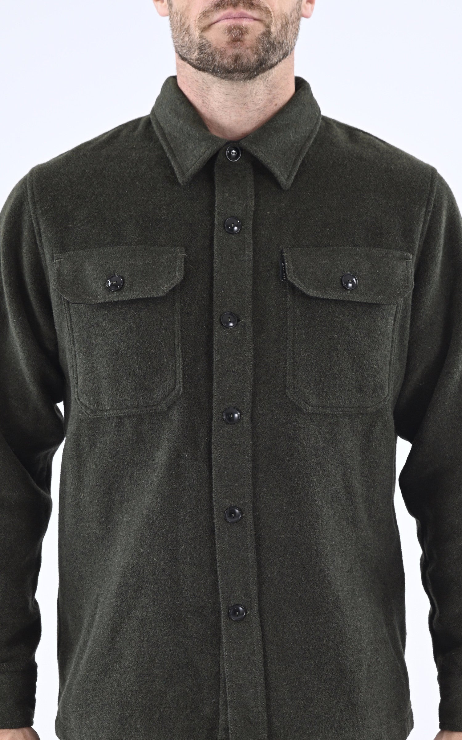 A "SH CARL 3" Kaki Schott Chemise Homme details photo