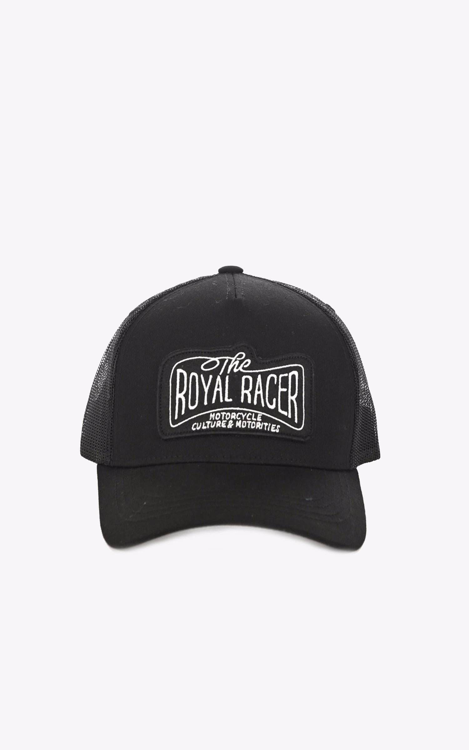 A "MOTORCYCLE 2022030" Noir The Royal Racer Casquette Mixte opened photo