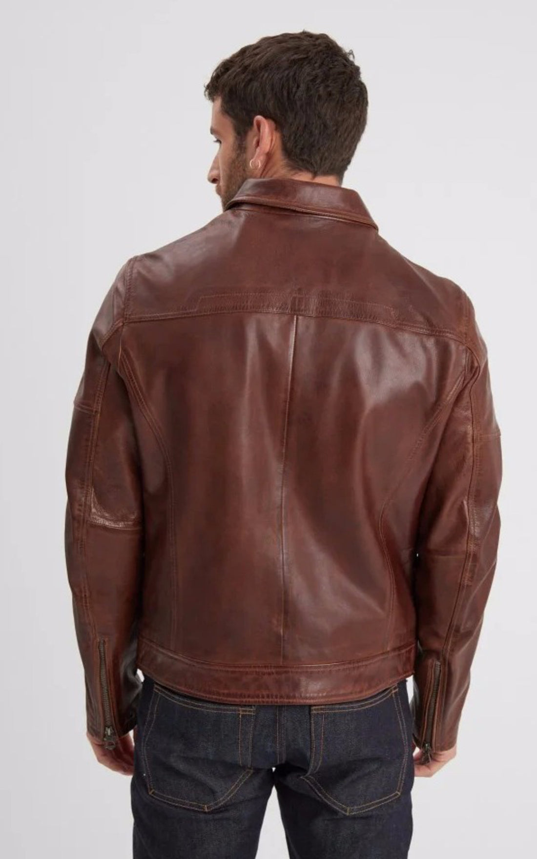 A "MICK 102615" Marron Daytona 73 Blouson Homme opened photo
