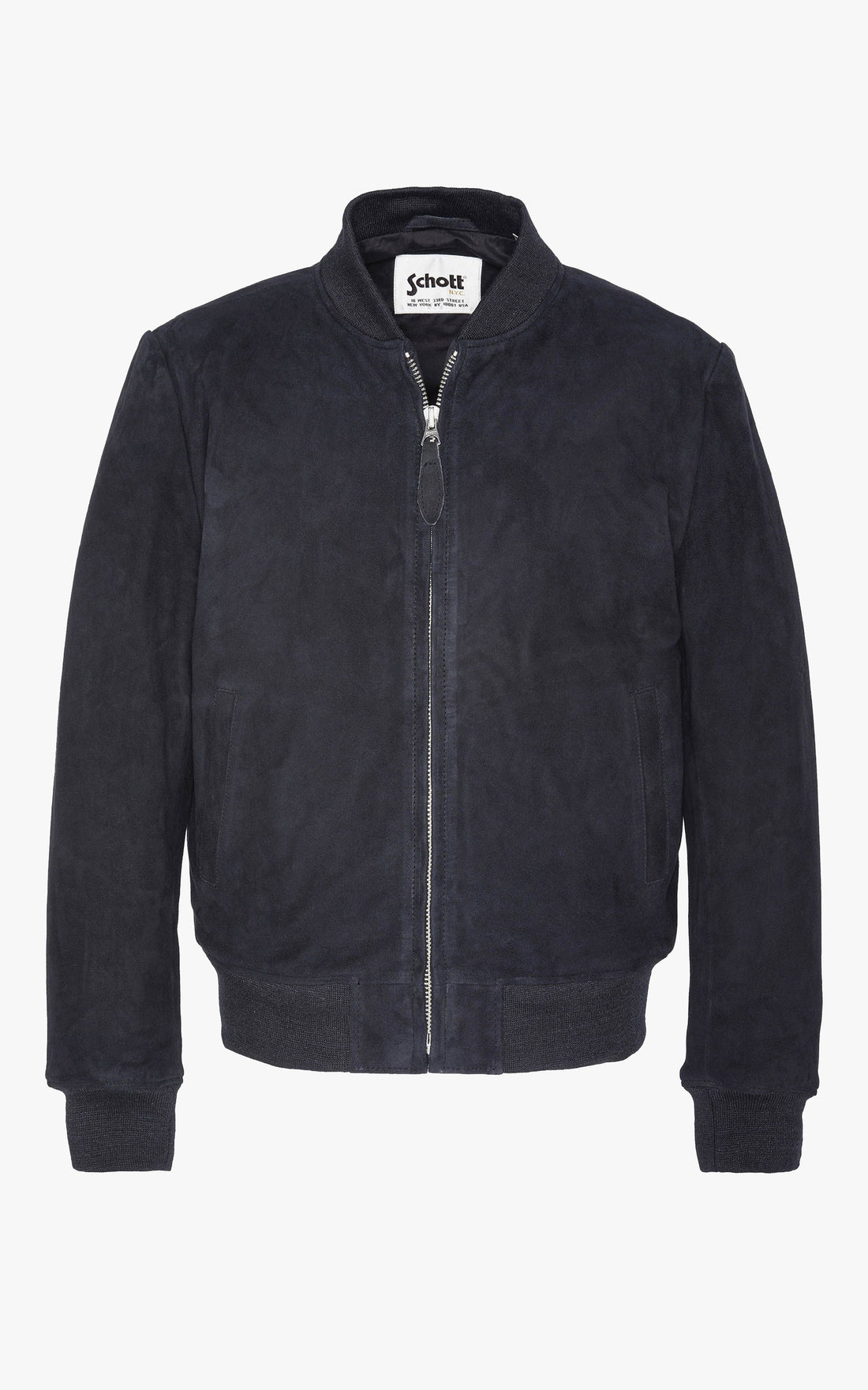A "LC300" Navy Schott Blouson Homme opened photo