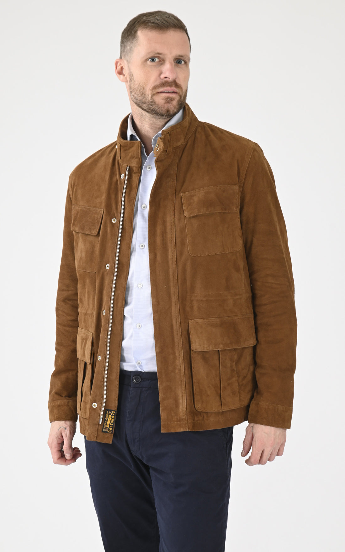 A "SALEM 102572" Tabac Daytona 73 Veste Homme opened photo