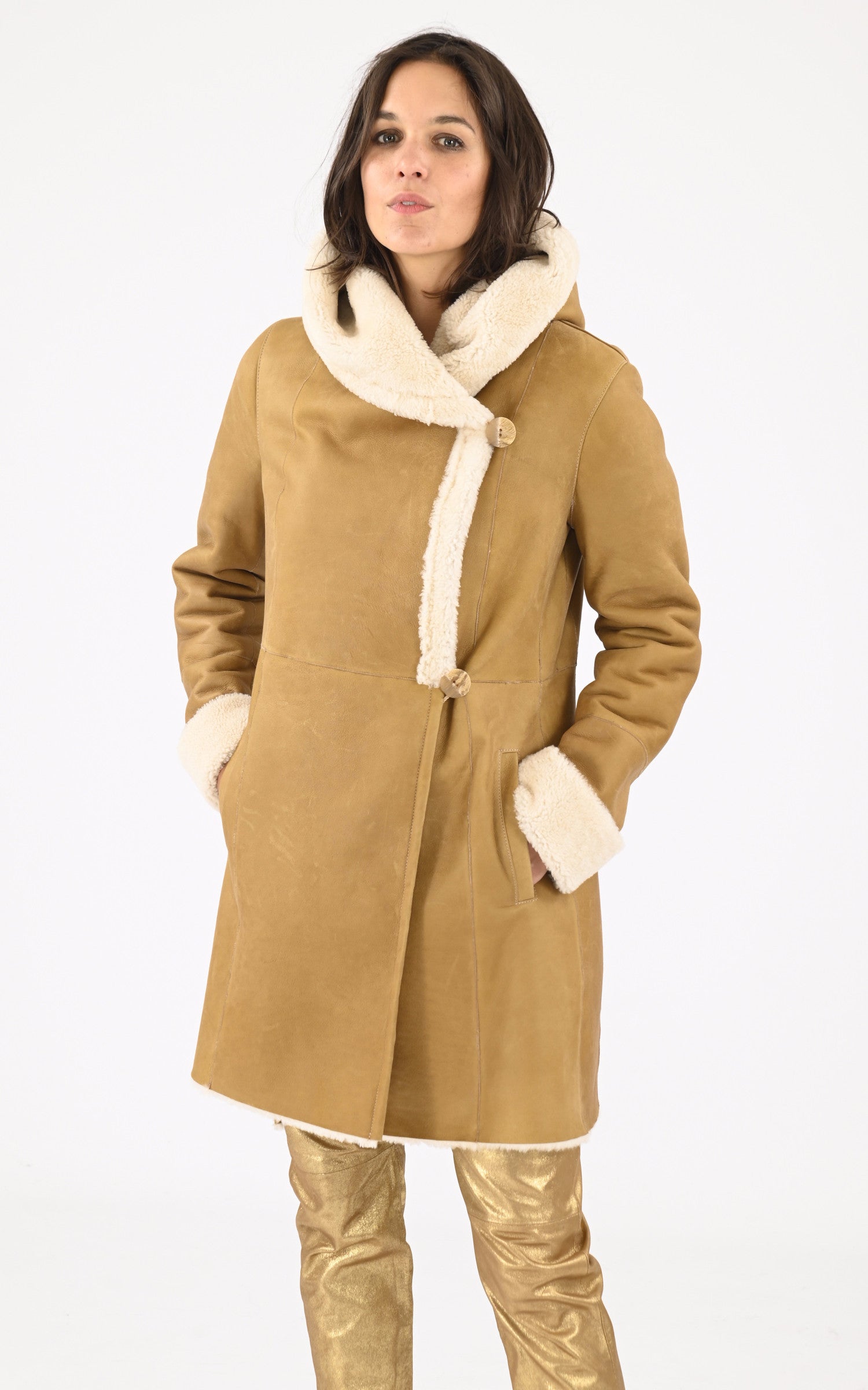 A "OS9007" Miel La Canadienne 7/8 Femme closed photo 2