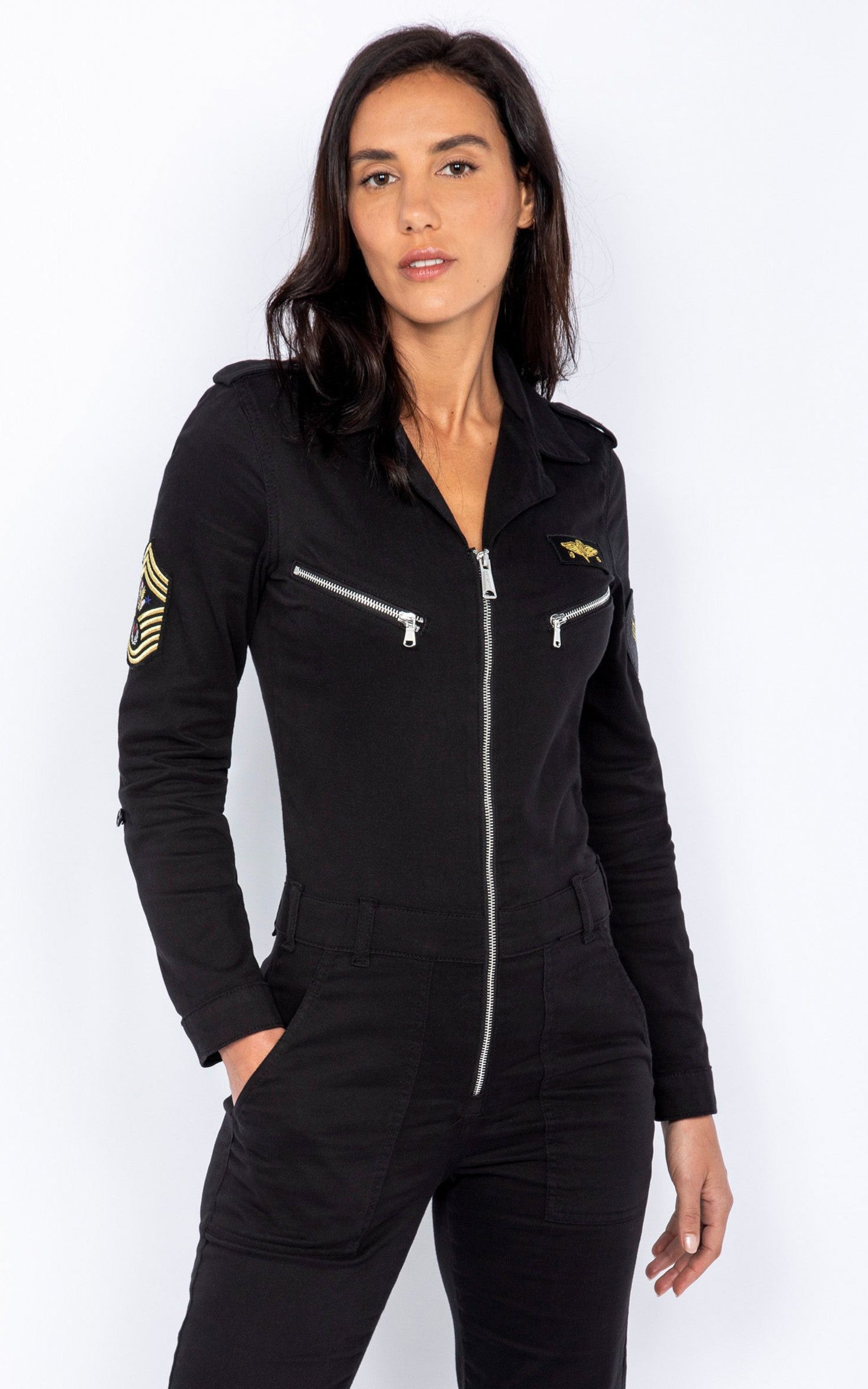 A "TR JUMP 21 W" Noir Schott Combinaison Femme opened photo 1