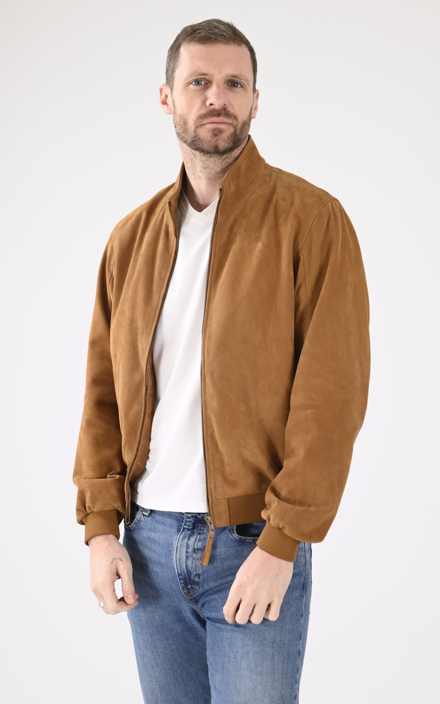A "EXPO" Cognac Serge Pariente Blouson Homme opened photo