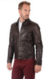 A "MAJOR 100144" Marron Daytona 73 Blouson Homme closed photo